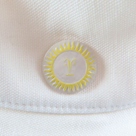Hermes Gaelle Hemp Cotton Blend Hat Bucket Hat White 58 main image 4